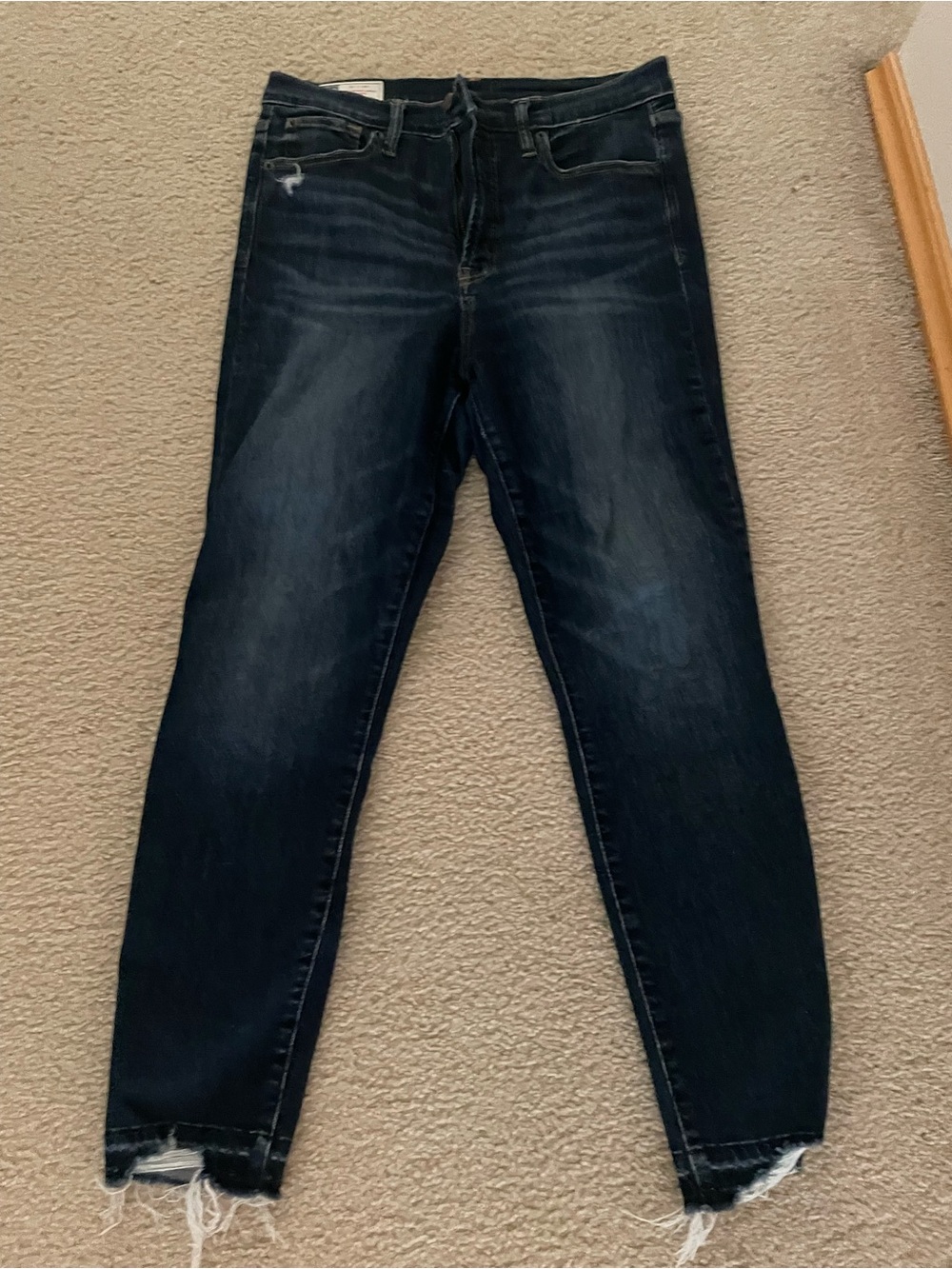 GAP Women's Skinny Jeans - Dark Blue Wash